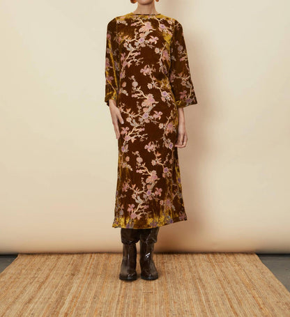 Bianca Velvet Midi Dress