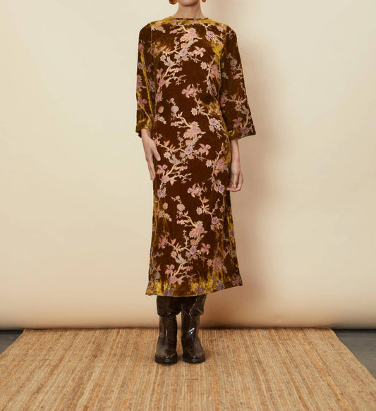 Bianca Velvet Midi Dress