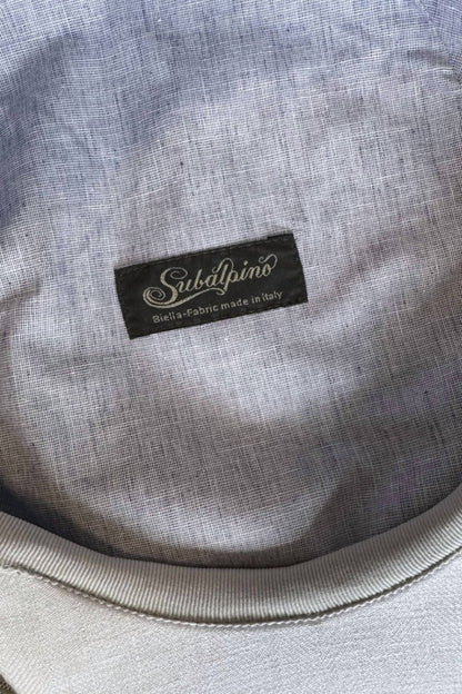 Men's Ivy Modern Subalpino Herringbone Linen Cap
