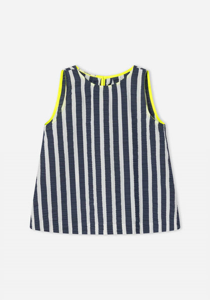 Fresco Rayas Top