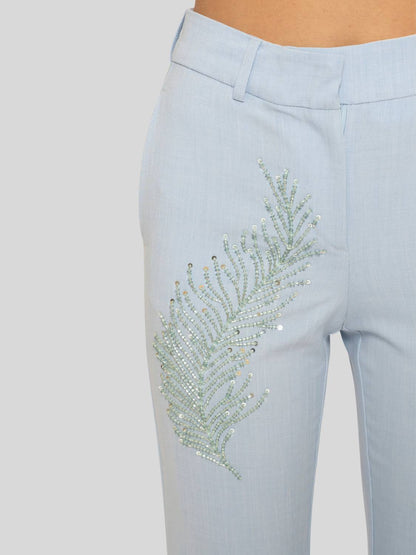 Tailored Pant With Sequin
