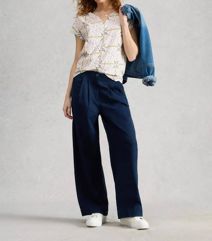 Nelly Notch Neck Tee