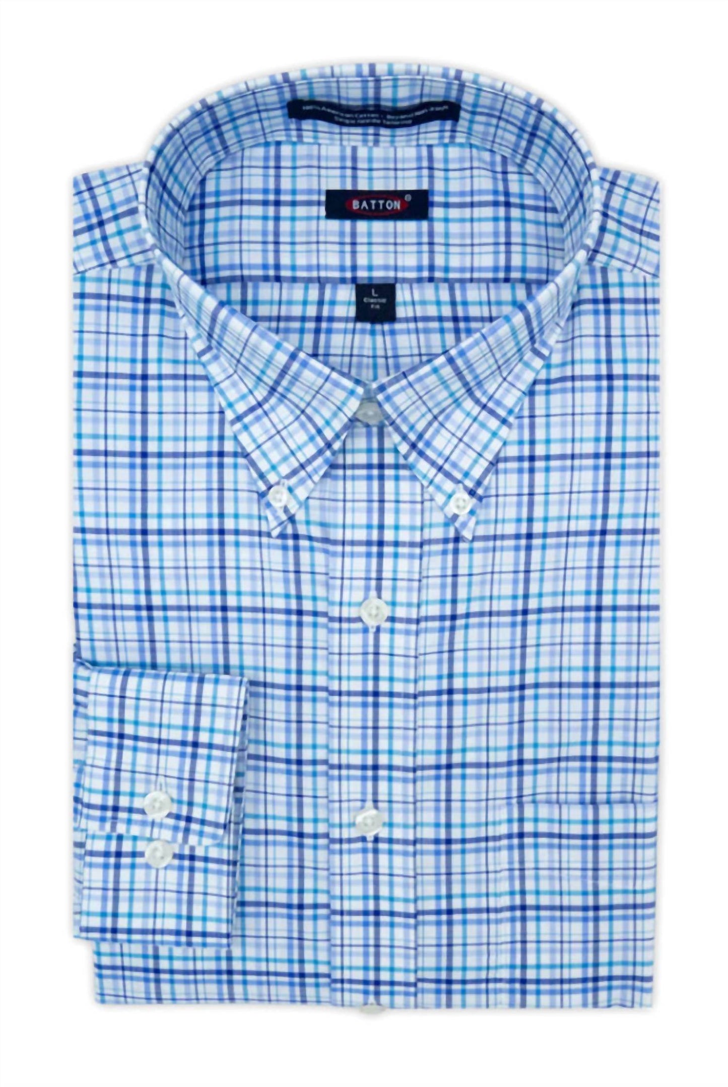 Batton - Dale Non-iron Cotton Sport Shirt - Rack Hunt -