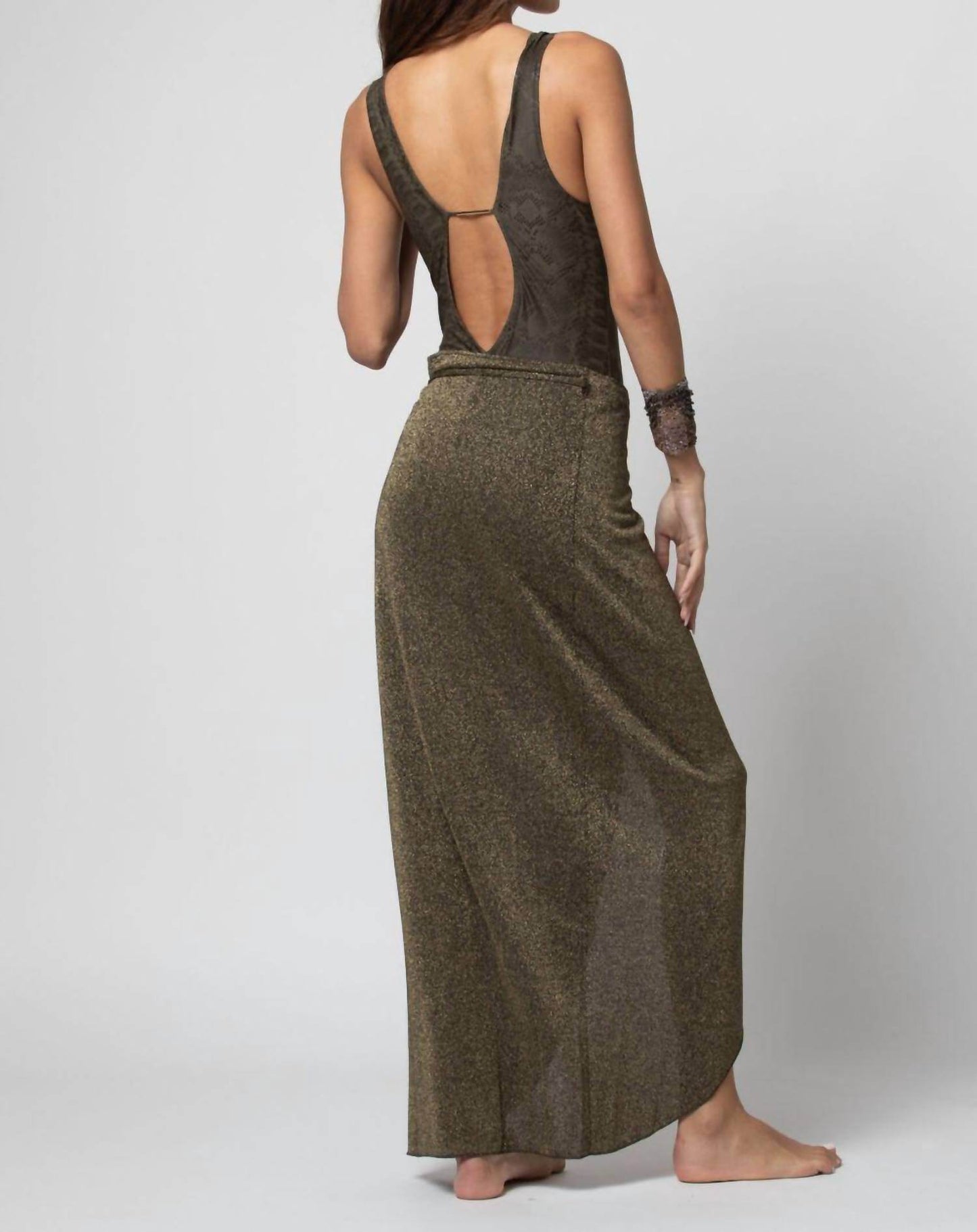 BELIZA - Long Lurex Pareo - Rack Hunt -