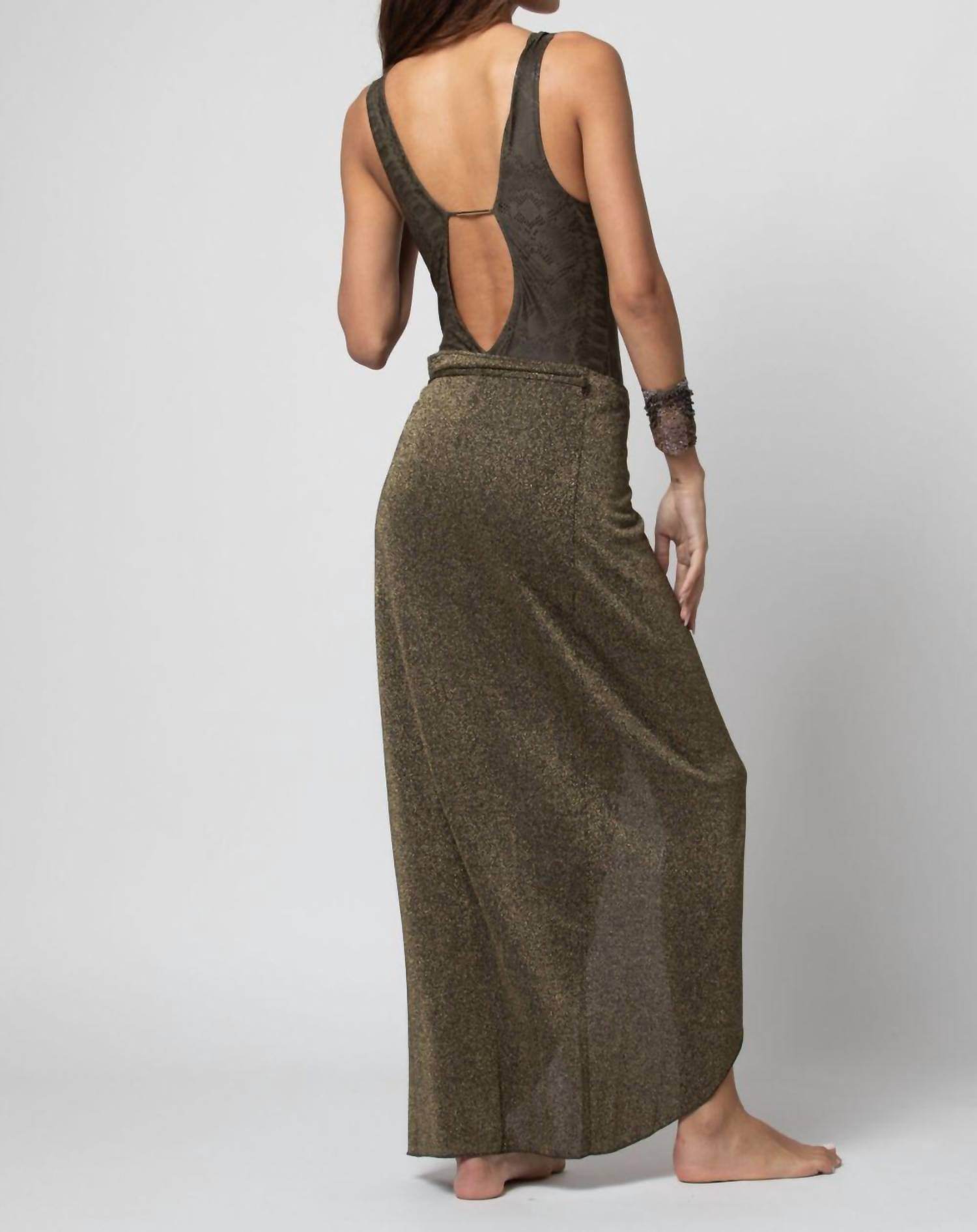 BELIZA - Long Lurex Pareo - Rack Hunt -