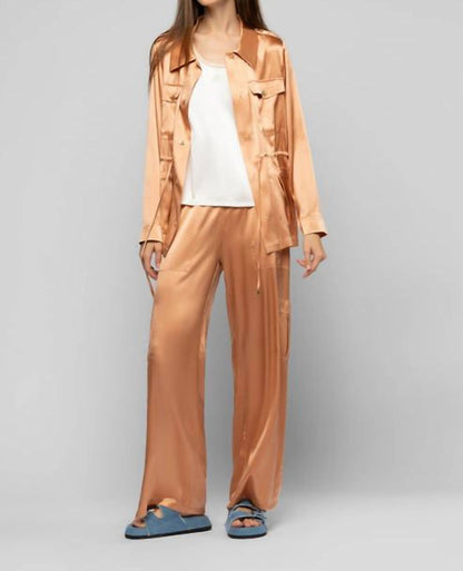 Vagnes Silk Safari Jacket