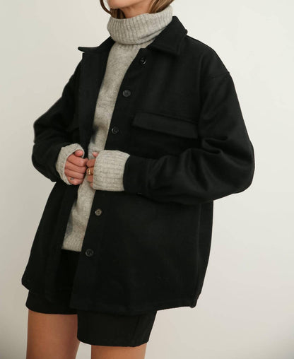 Wool Shirt Jacket