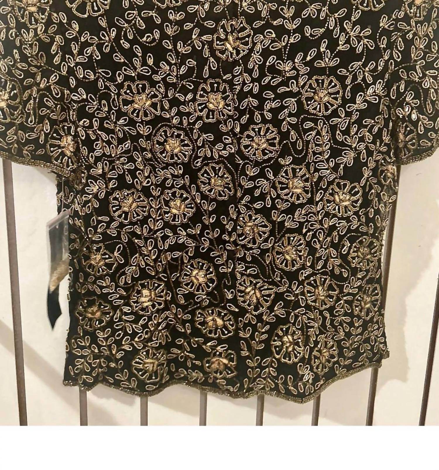 Chaudry - Women's Silk Beaded Blouse - Rack Hunt -