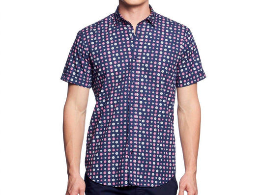 Eight X - Flower Power Short Sleeve Button Down Shirt - Rack Hunt -