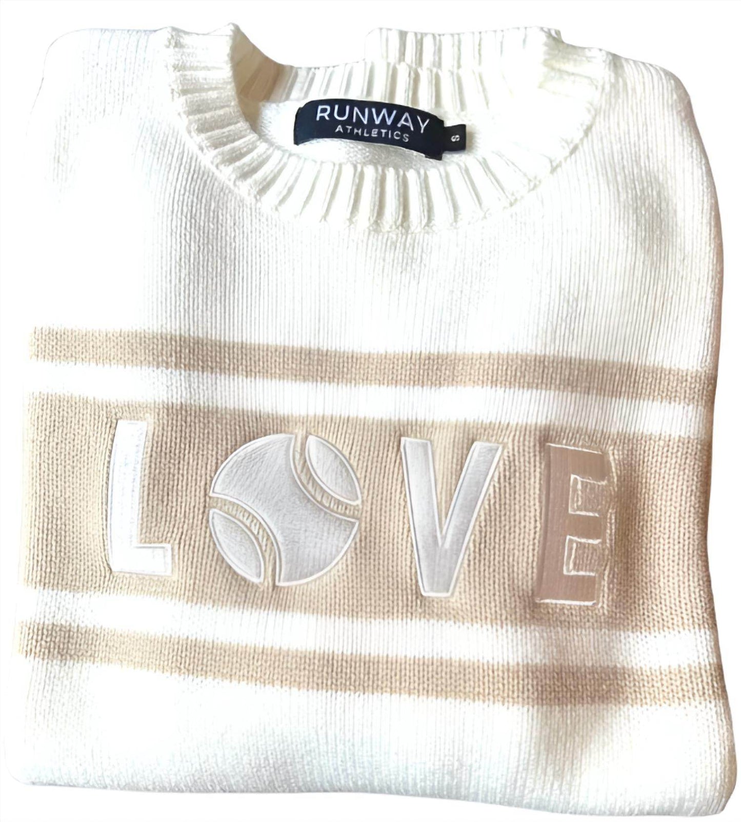 Runway Athletics - Tennis Love Round Neck Sweater - Rack Hunt