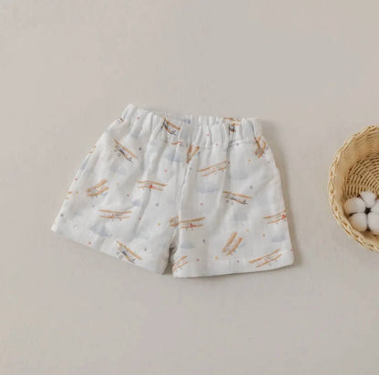 Boy's Plane Awesome Shorts