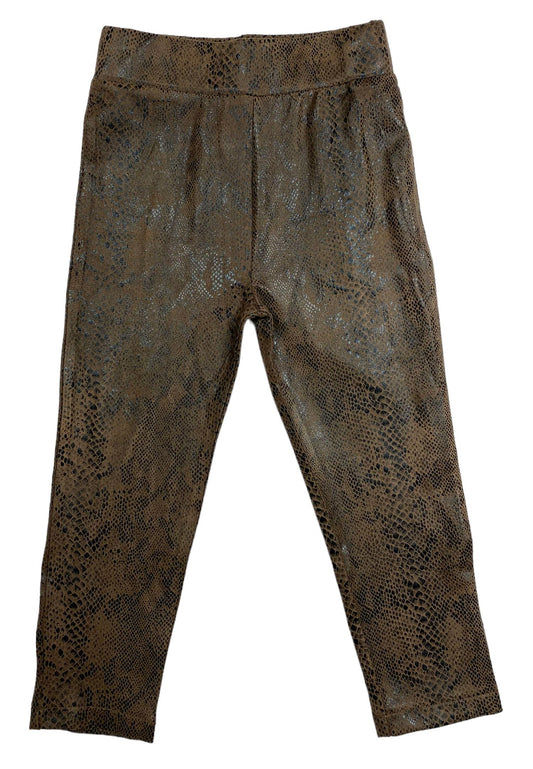 Girls' Snakeskin Leggings