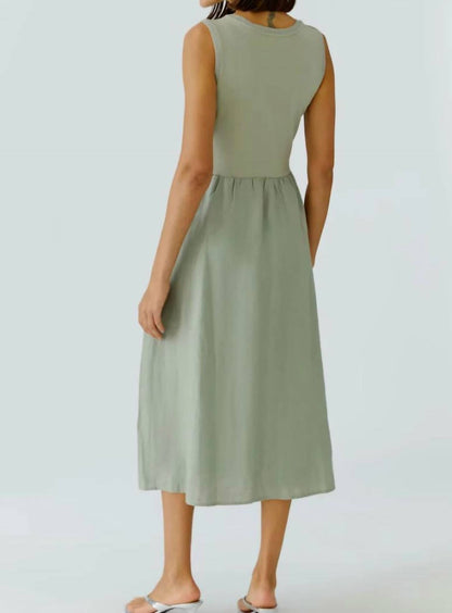 Sleeveless Midi Dress