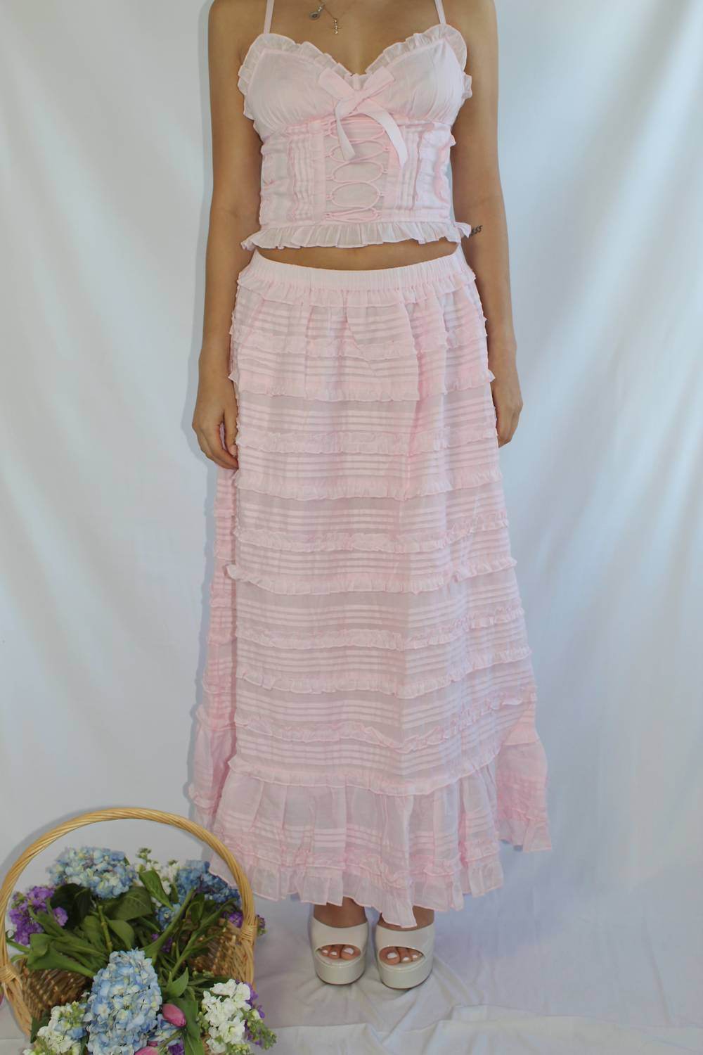 Amy Jane London - Lili Two-piece Maxi Set - Rack Hunt