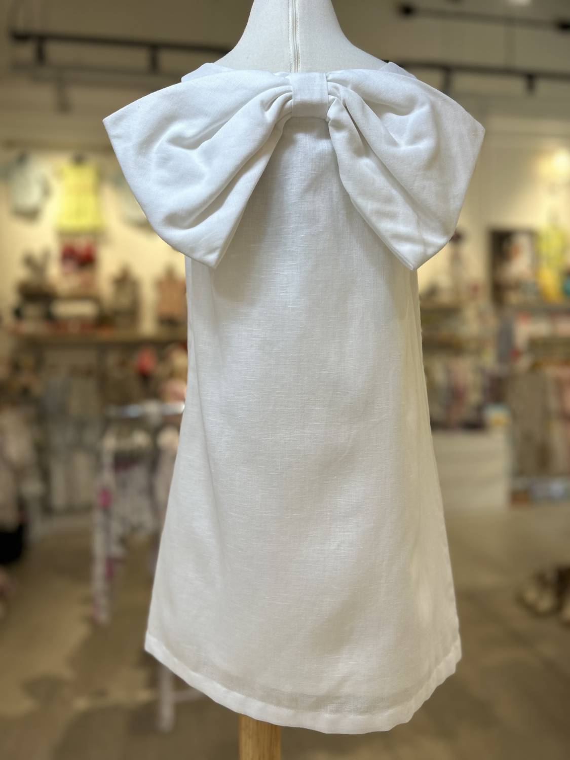 Girls Lolli Bow Back Dress