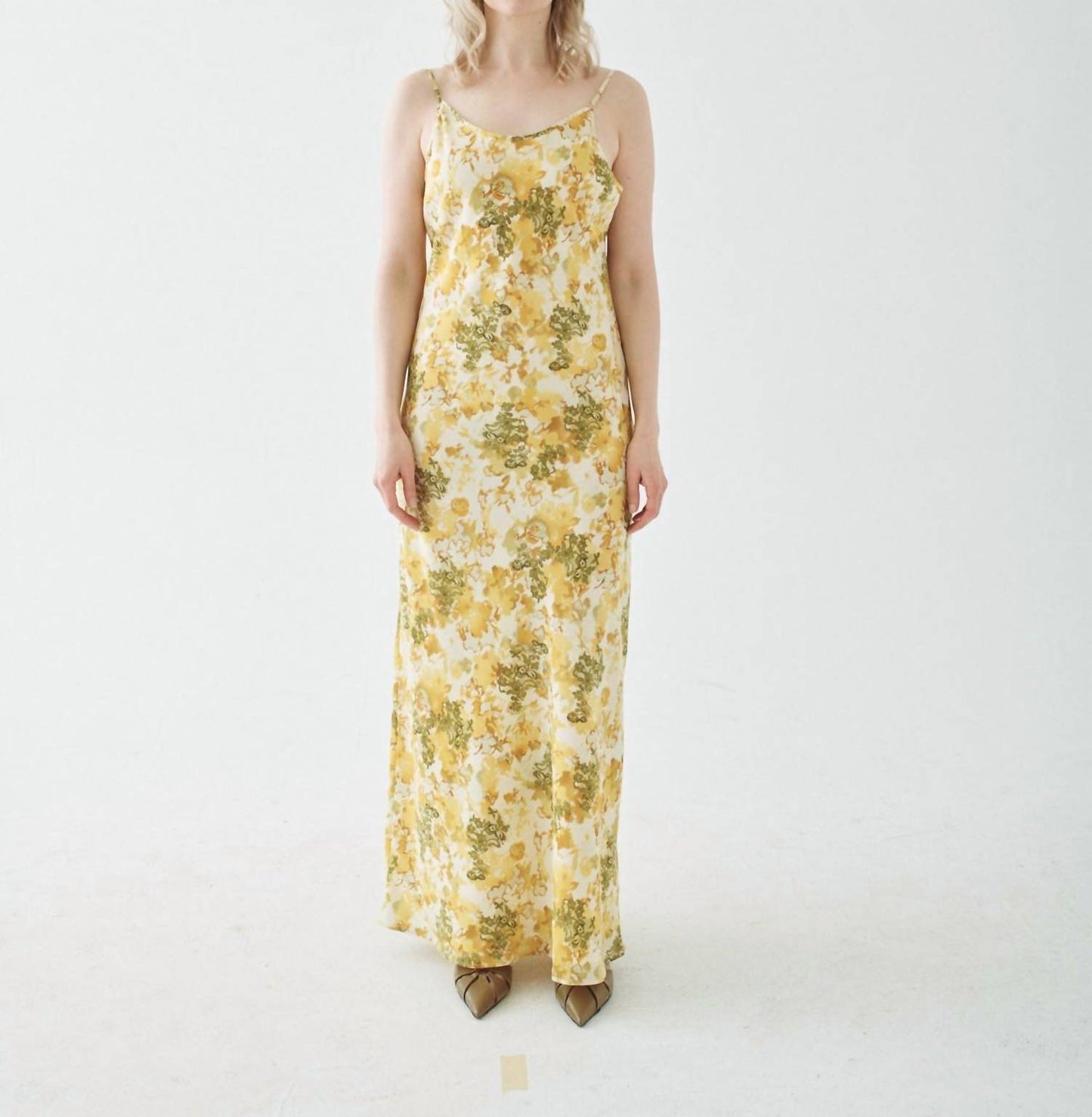 BIAS CUT MAXI DRESS