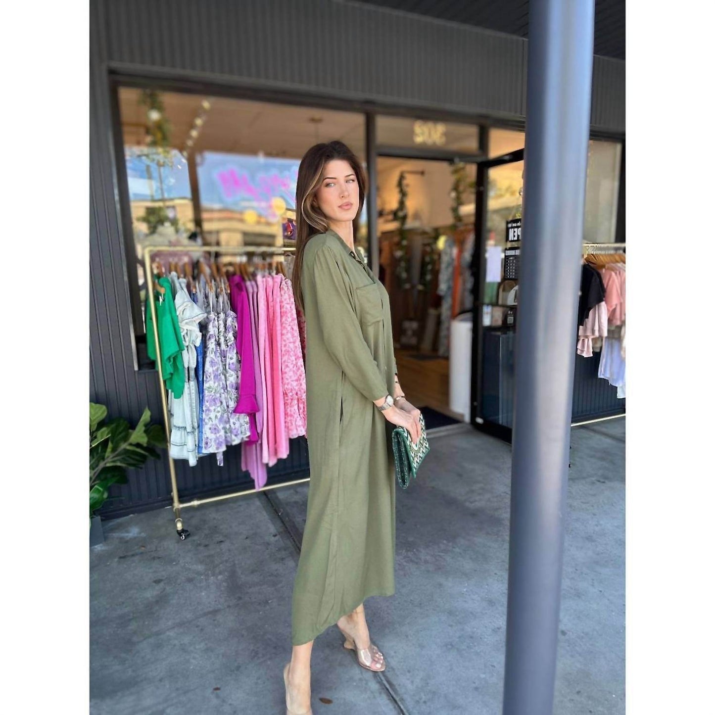 Zinzane - Maxi Shirtdress - Rack Hunt