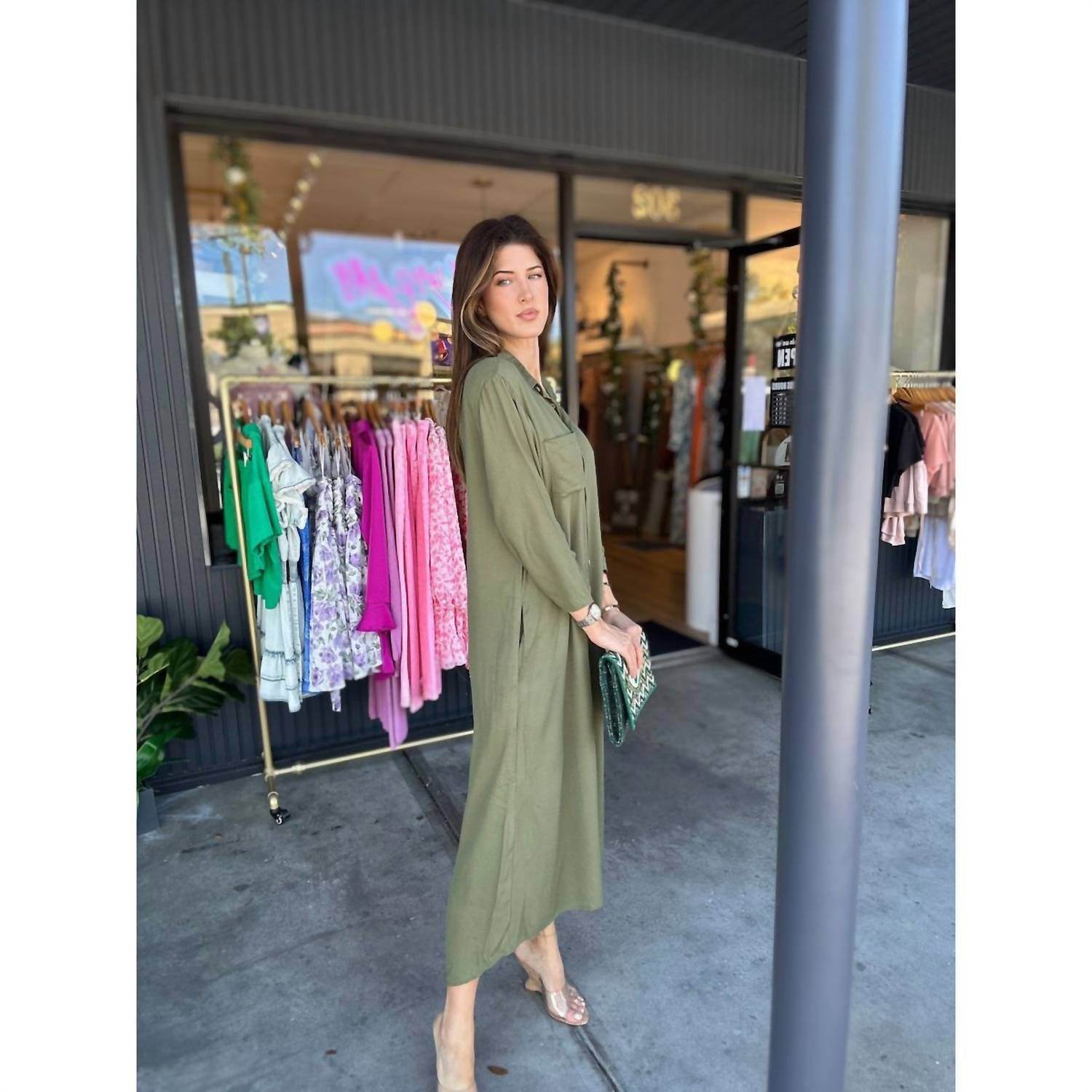 Zinzane - Maxi Shirtdress - Rack Hunt