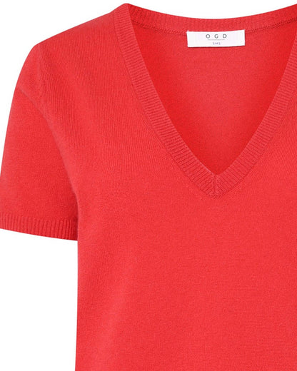 Women's Kadri Cashmere V-neck Tee