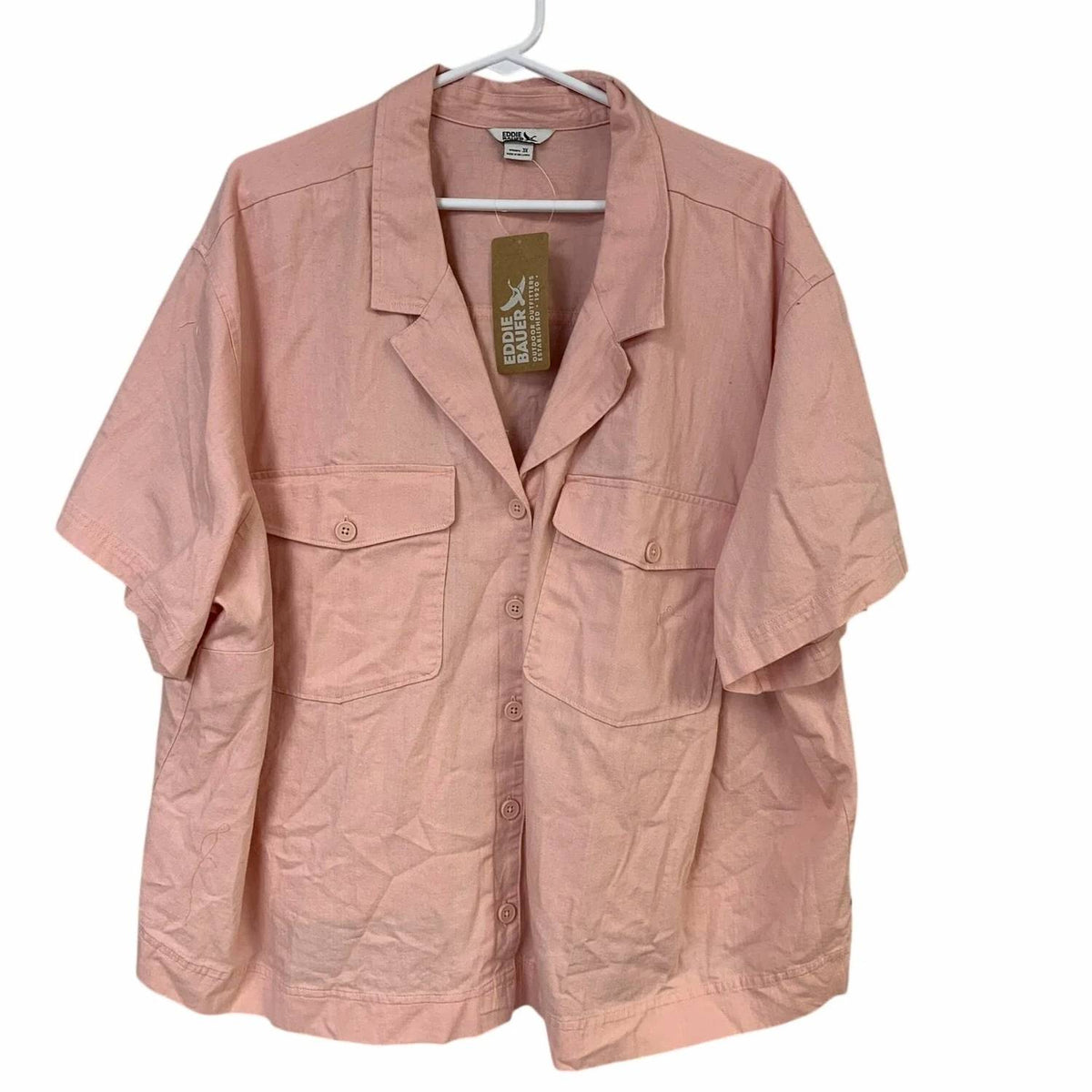 Women's Everyday Button Down Shirt - Plus