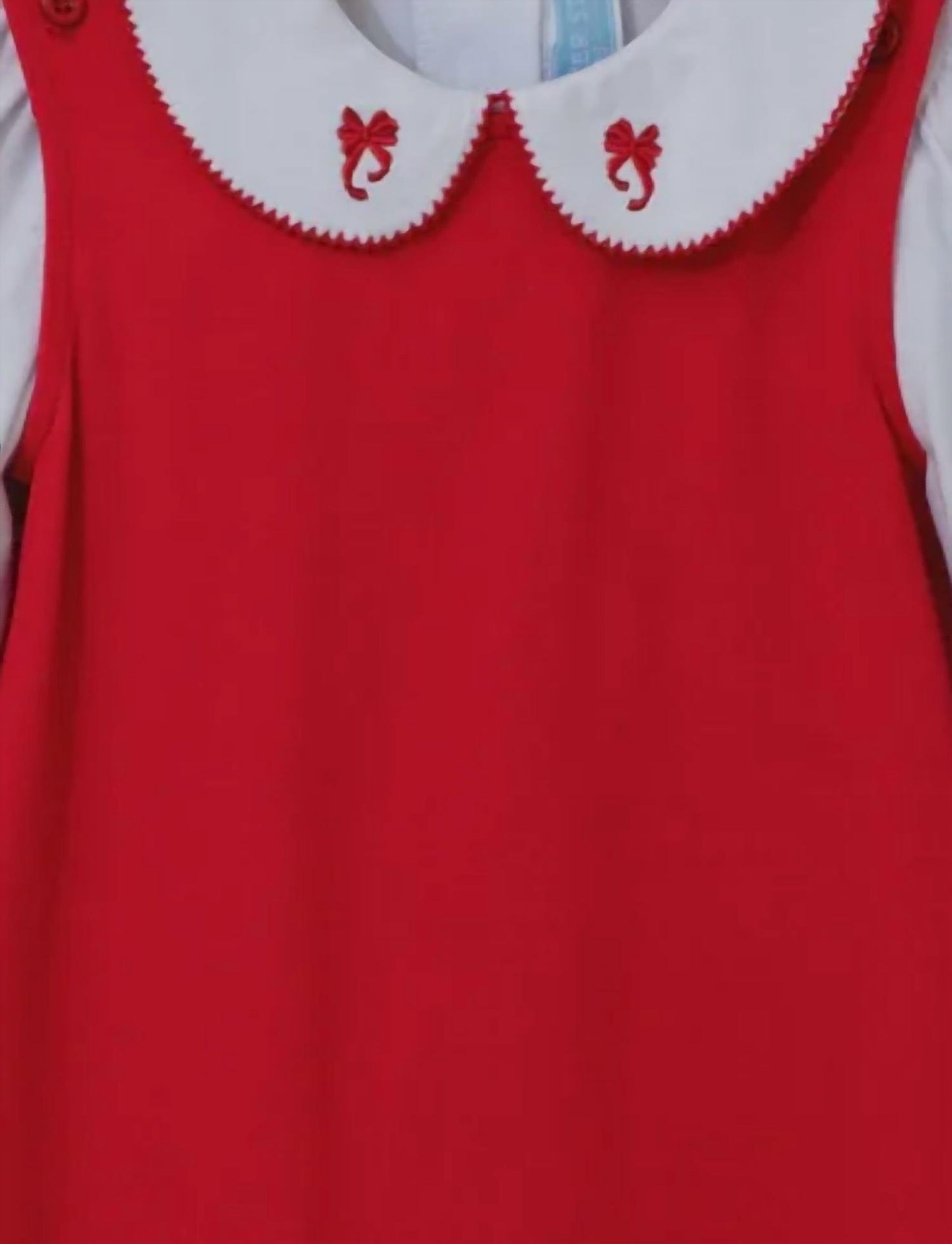Girl's Holiday Bow Dress
