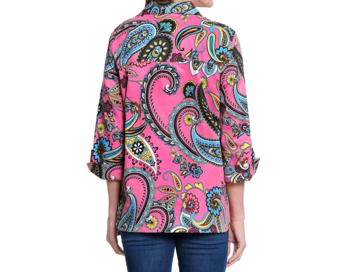 Collar Popover Tunic Shirt