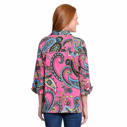 Collar Popover Tunic Shirt
