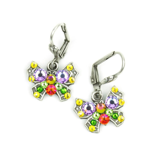 Women's Aprille Crystal Butterfly Earrings