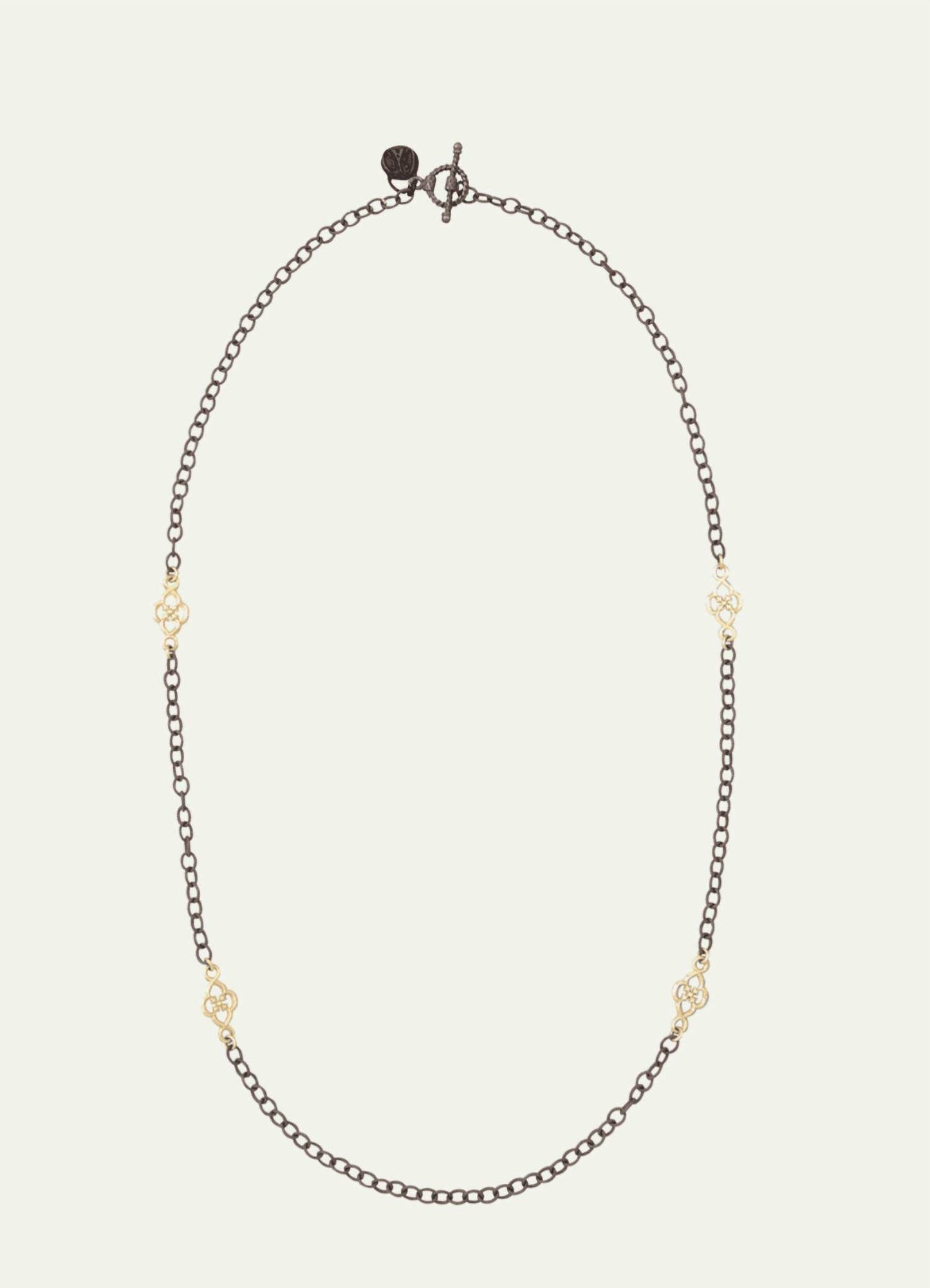 Armenta - Women's Old World Scroll Cable Chain Necklace - Rack Hunt -