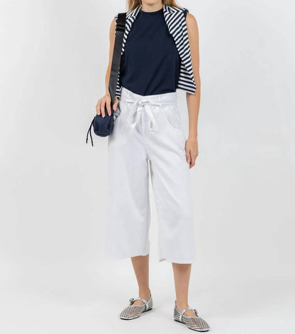 Crop Wide Leg Pants