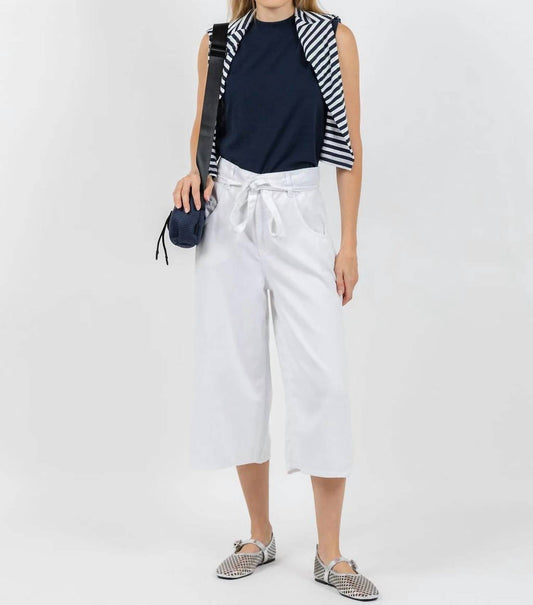 Crop Wide Leg Pants