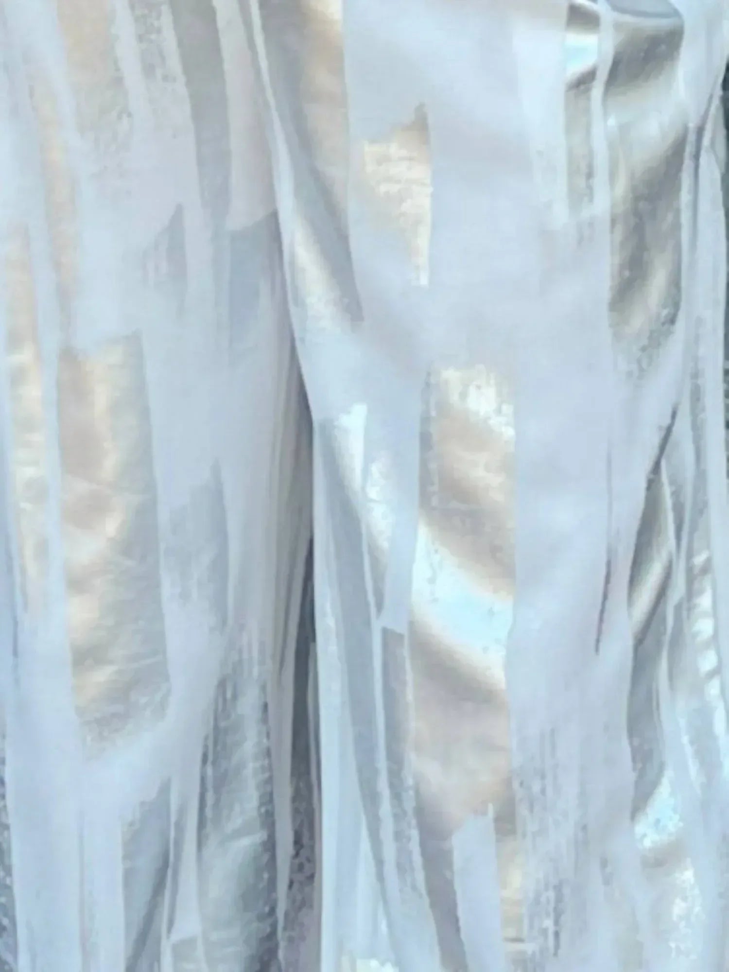 Angela Mara - Foil Wide Leg Pants - Rack Hunt