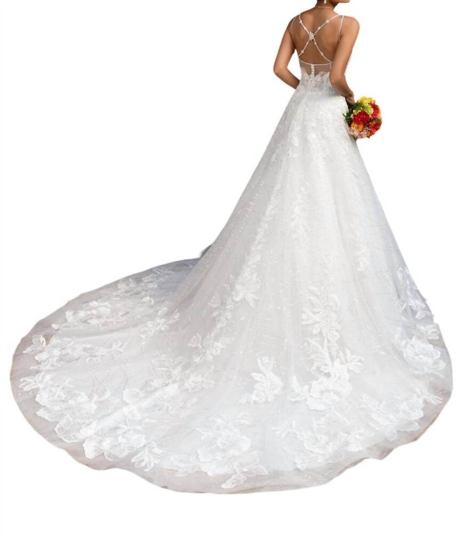 Kitty Chen Couture - Becca A-line Wedding Dress - Rack Hunt -