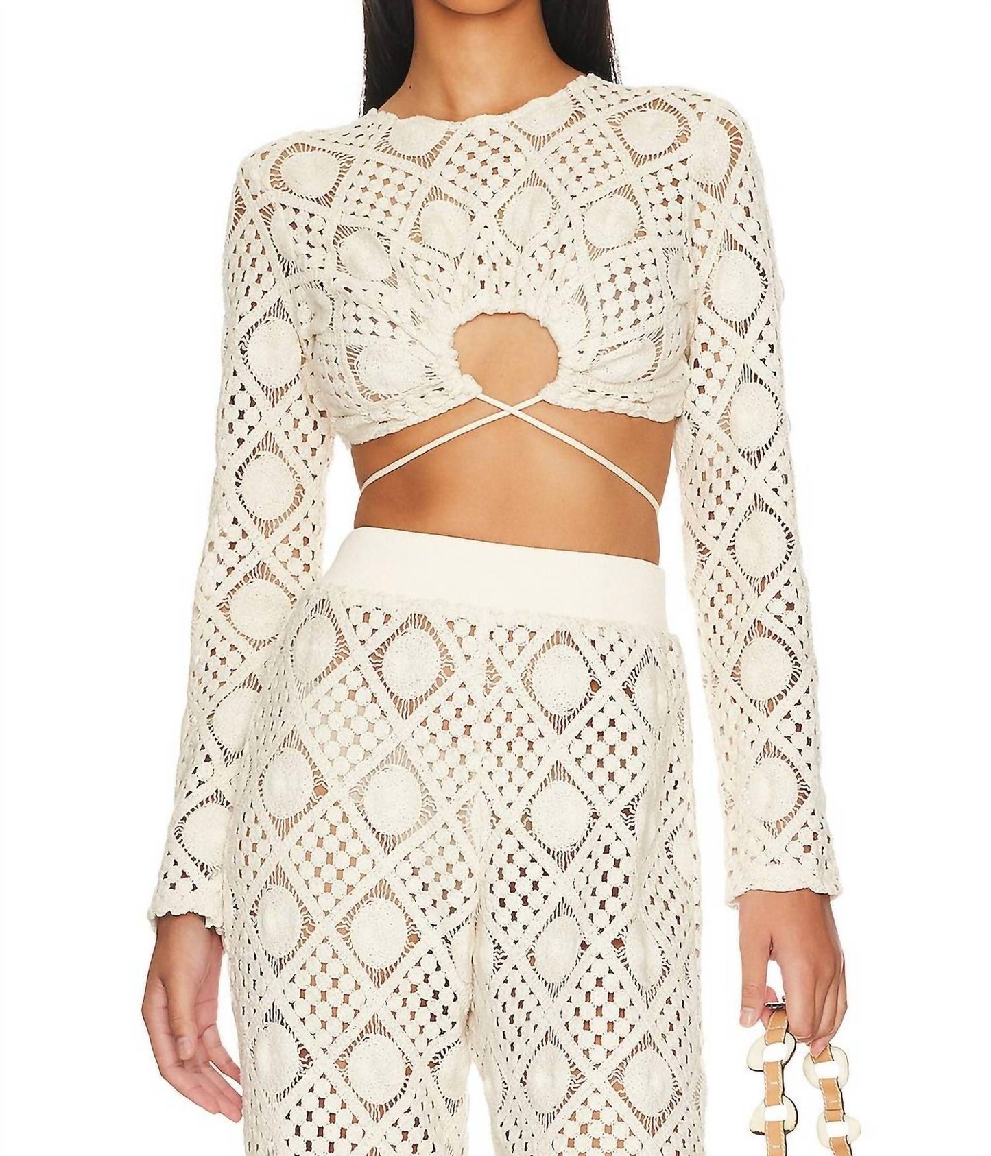 Hira Crochet Crop Top