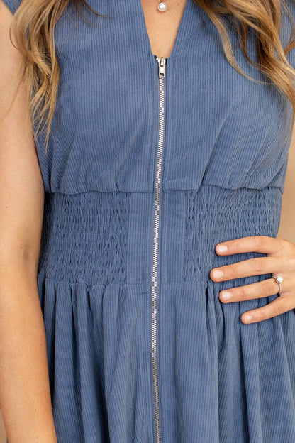 Dolly V-neck Midi Dress