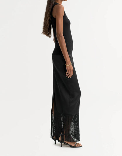 Full Length Fringe Skirt