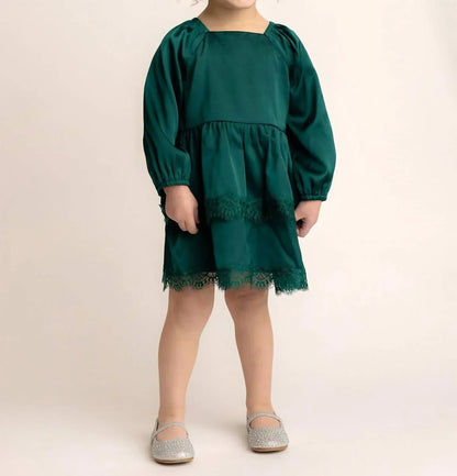 Isobella & Chloe - Girl's Long Sleeve Ruffle Dress - Rack Hunt