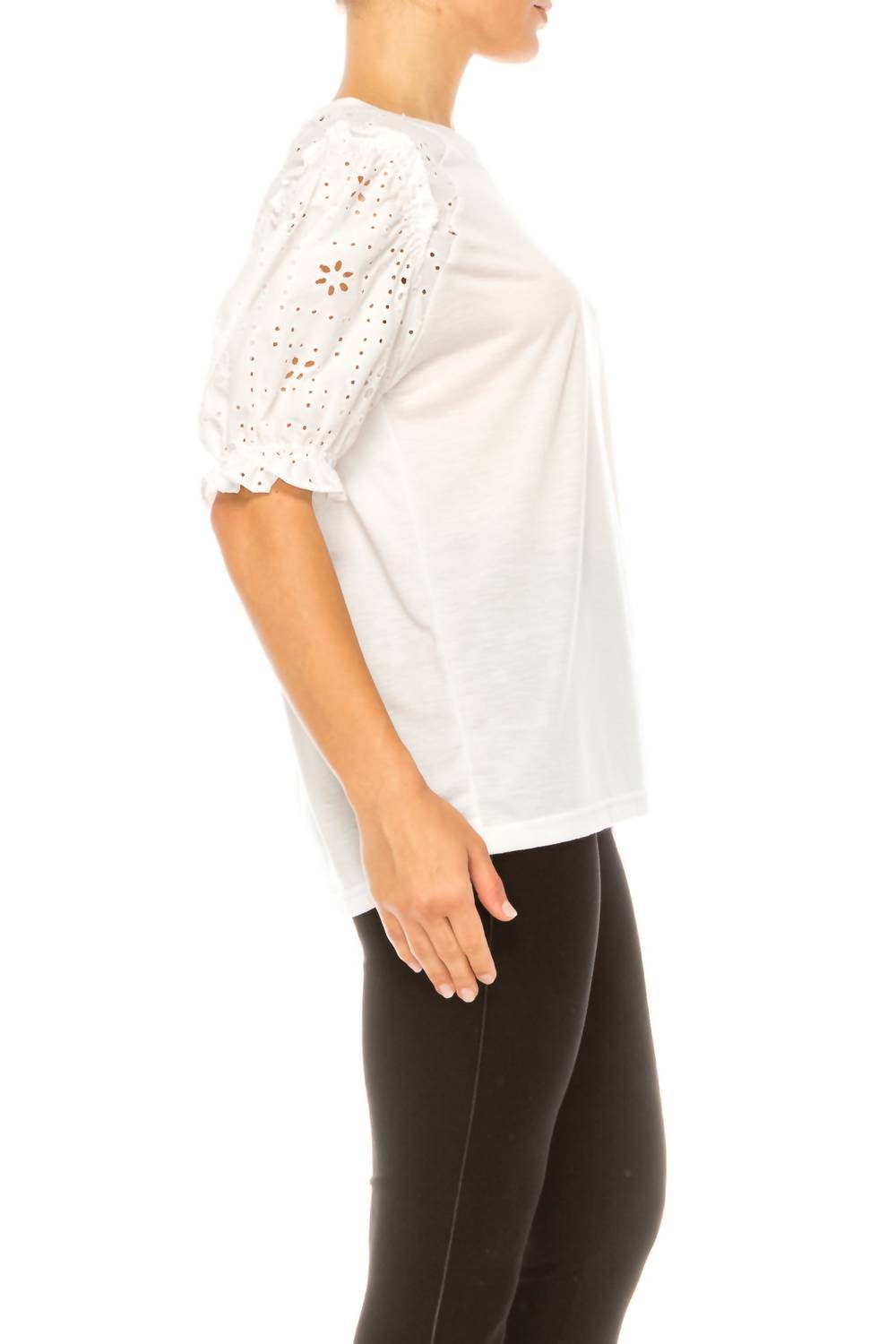 Grand & Greene - Eyelet Sleeve Raglan T-shirt - Rack Hunt -