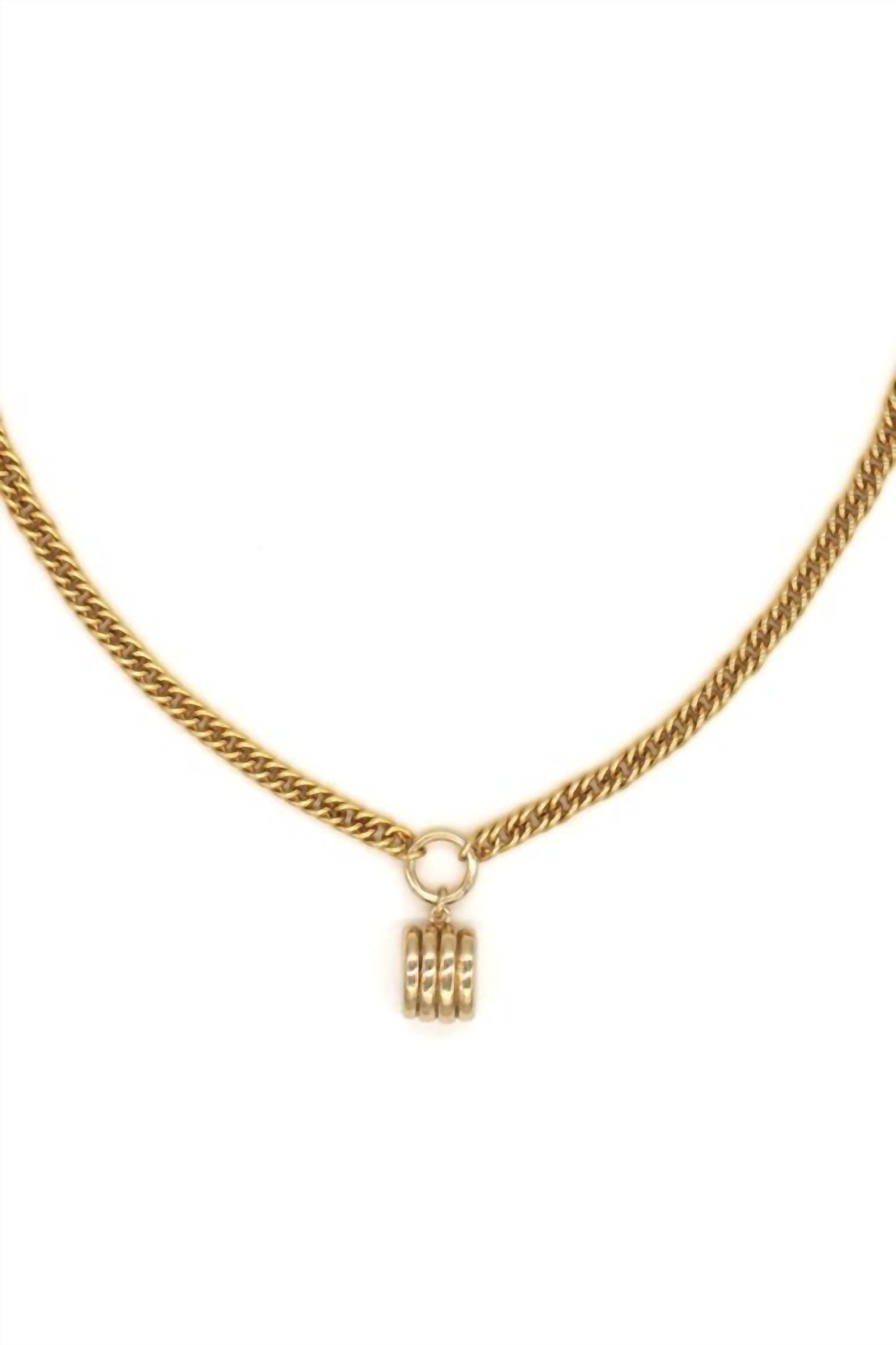 Sylvia Benson - Women's Entwine Drop Necklace - Rack Hunt -