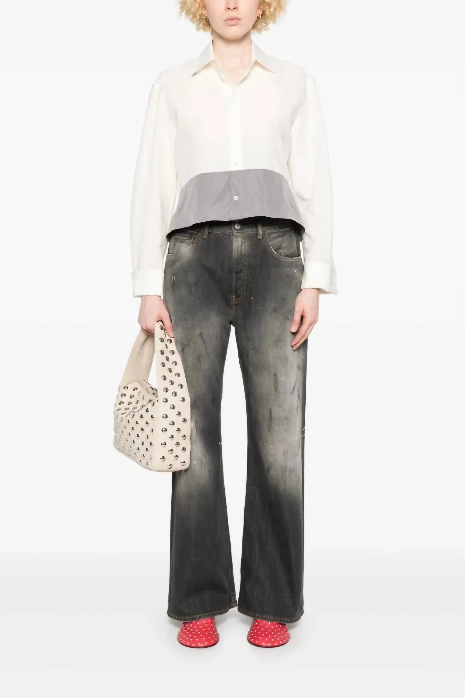JW Anderson - Contrast Hem Shirt - Rack Hunt