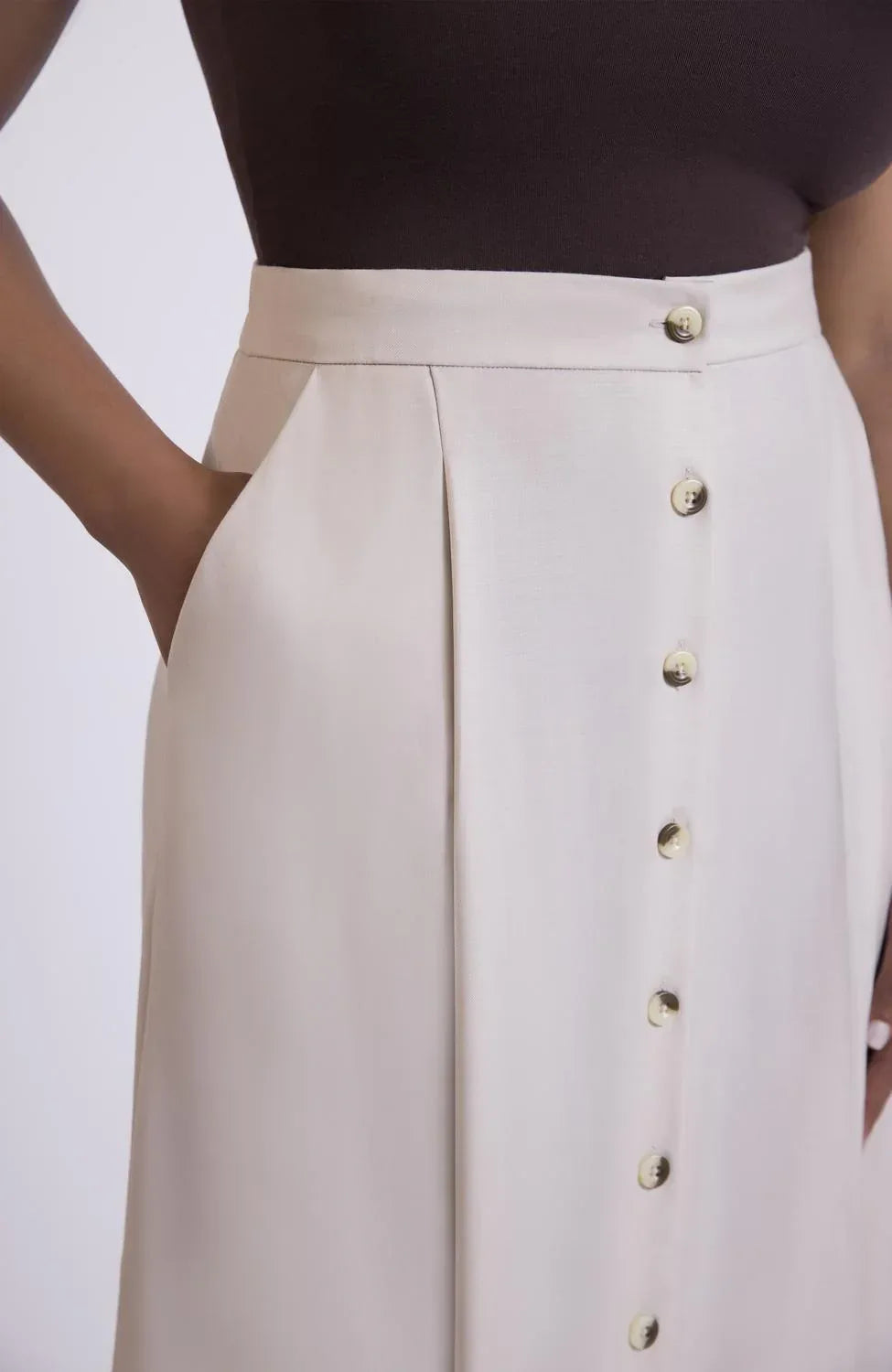 AAM - The Wool Midi Skirt - Rack Hunt