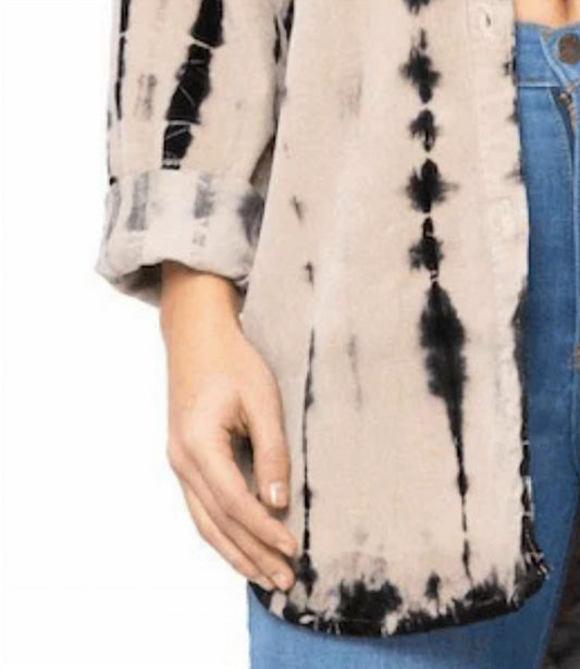 Tie Dye 'n High Five Shacket