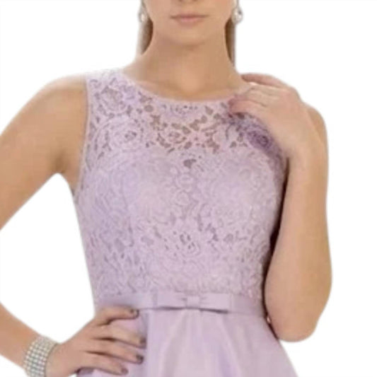 Simple & Classy Short Bridesmaids Dress