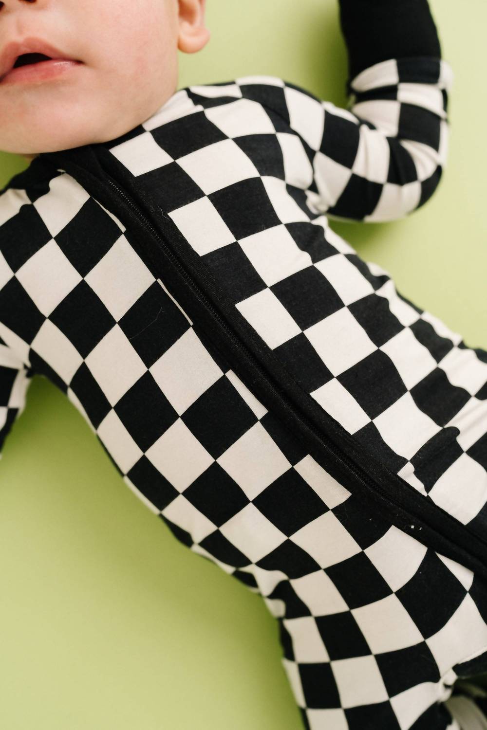 Kid's Checkered Bamboo Sleeper