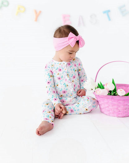 Peeps And Petals Ruffle Convertible Romper