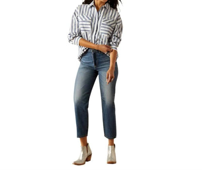 Women's Baggy Button Up Shirt