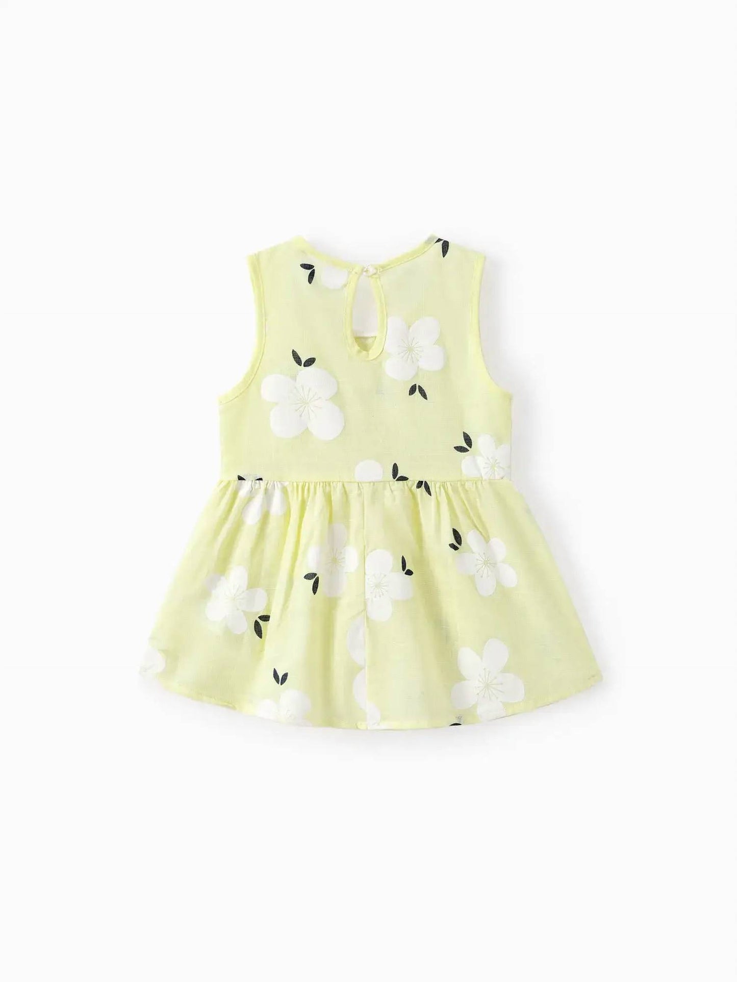 Kid's Peter Pan Collar Floral Dress