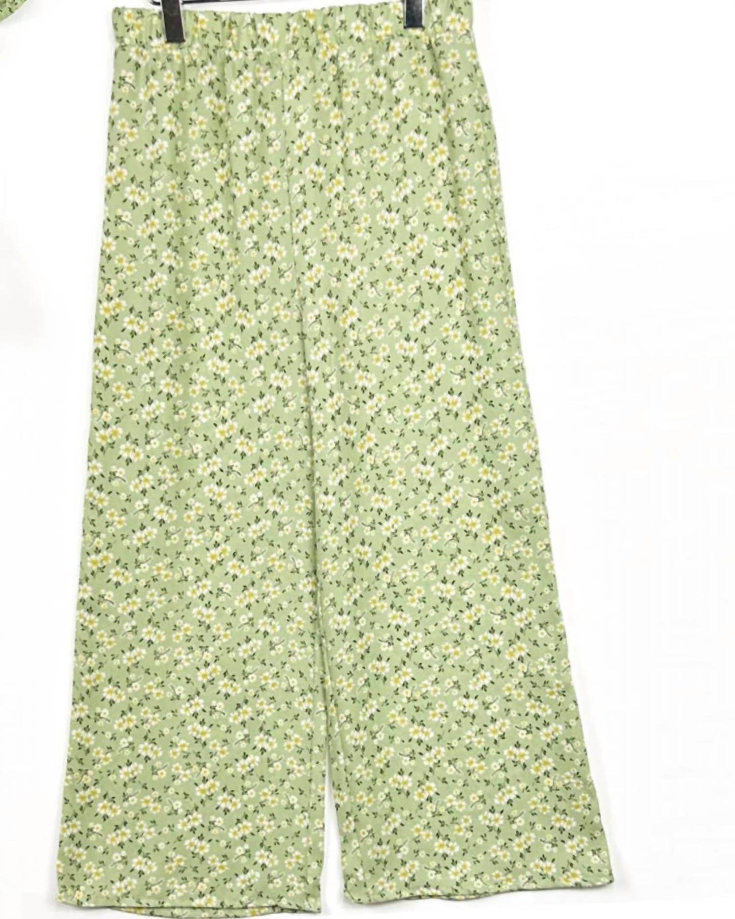 Heart and Arrow - Girls' Flutter Sleeve Floral Pant Set - Rack Hunt -