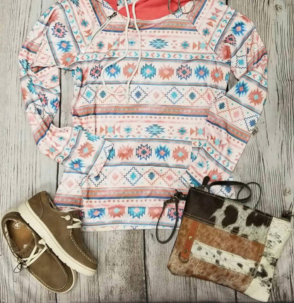 Women's Double Hood Hoodie