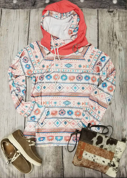 Women's Double Hood Hoodie